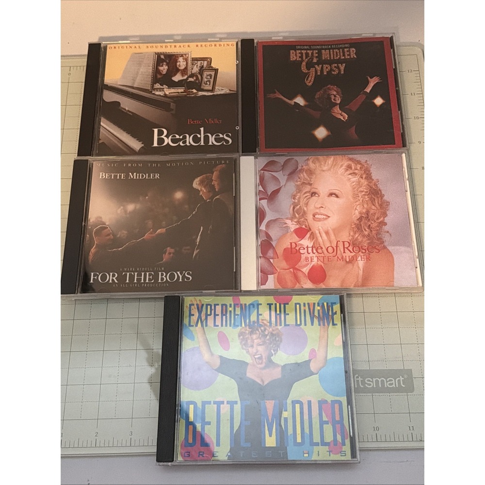 Bette Midler Experience The Divine, Bette Of Roses, Gypsy, Beaches, For The Boys